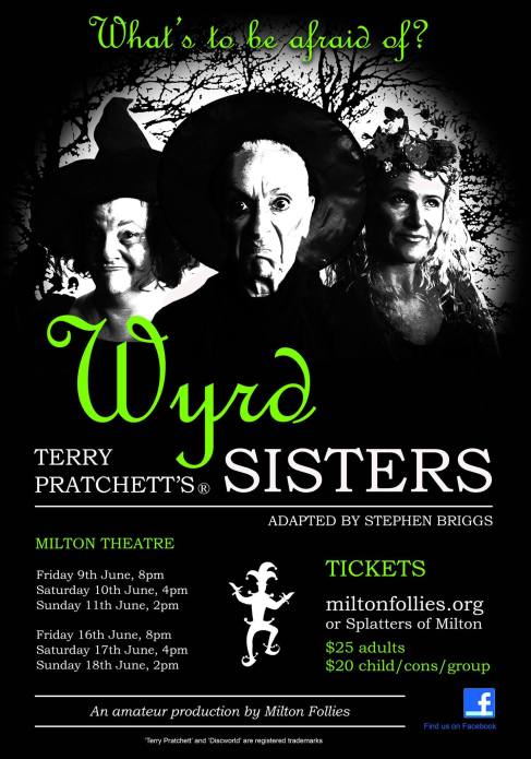 Wyrd Sisters poster